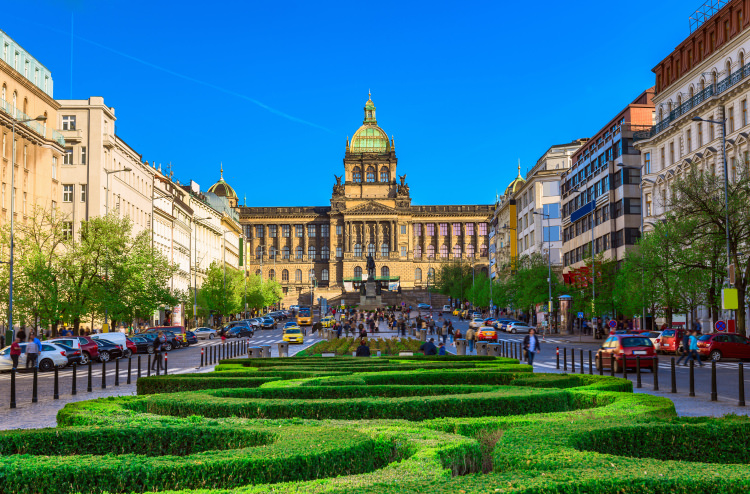 Wenceslas Square Prague