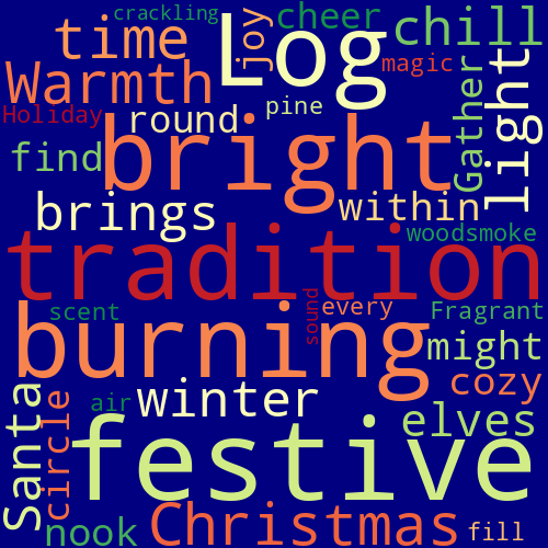 Word Cloud for log