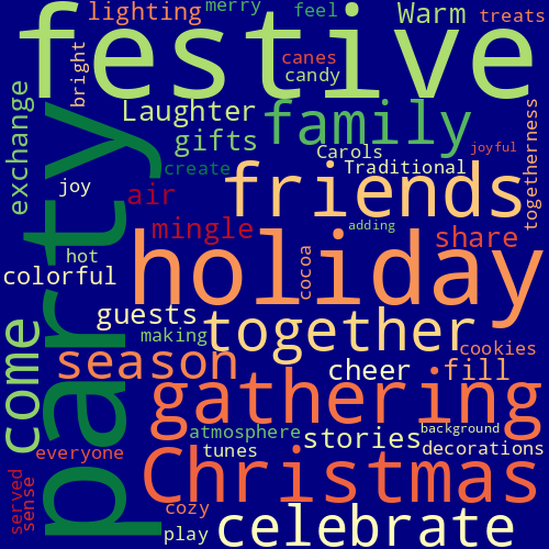 Word Cloud for party