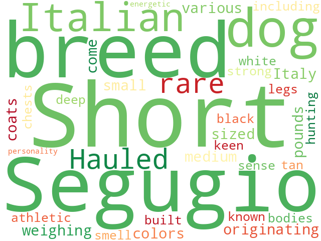 Word Cloud for italian_short_haired_segugio