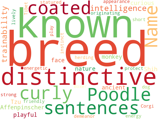 Word Cloud for name
