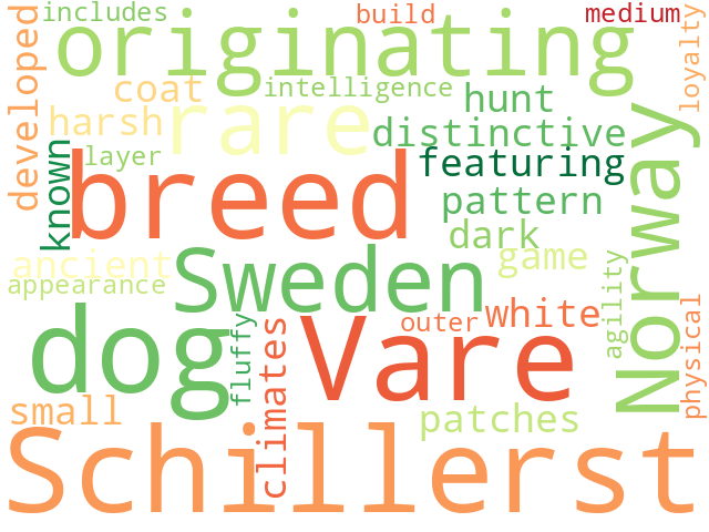 Word Cloud for schillerst_vare
