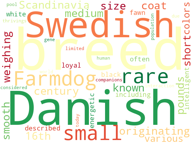 Word Cloud for danish_swedish_farmdog