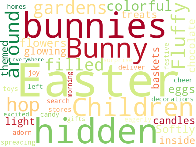 Word Cloud for bunnies